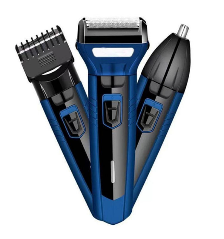 Kemei KM-6330 3-in-1 Hair Shaving Machine Grooming Kit