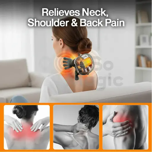 GSH Mart BD™ Neck & Shoulder Massager - Say Bye to Spa
