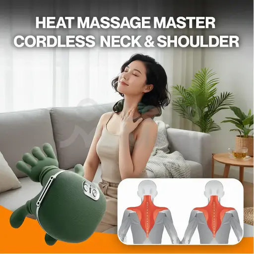 GSH Mart BD™ Neck & Shoulder Massager - Say Bye to Spa