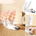 Portable Folding Electric Shoe Dryer | ৩৬০° এয়ার ফ্লো | দুর্গন্ধ ও ব্যাকটেরিয়া মুক্ত